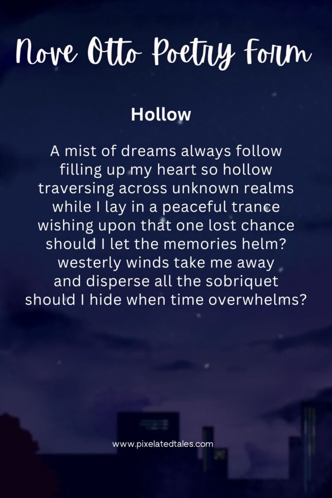 Nove Otto Poetry | Short poem on life