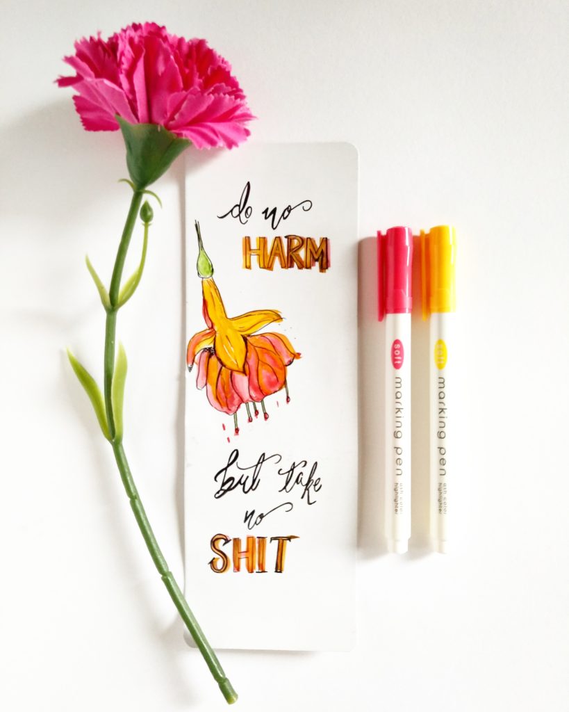 handmade floral illustrations