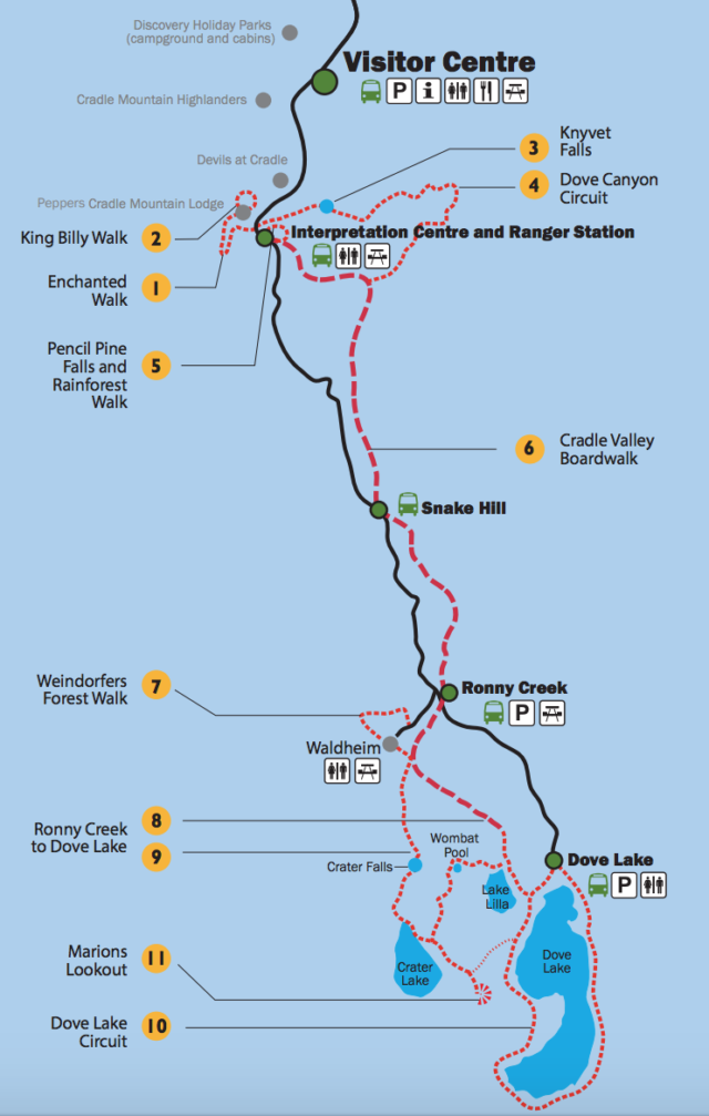 cradle mountain map - Destiny's Child