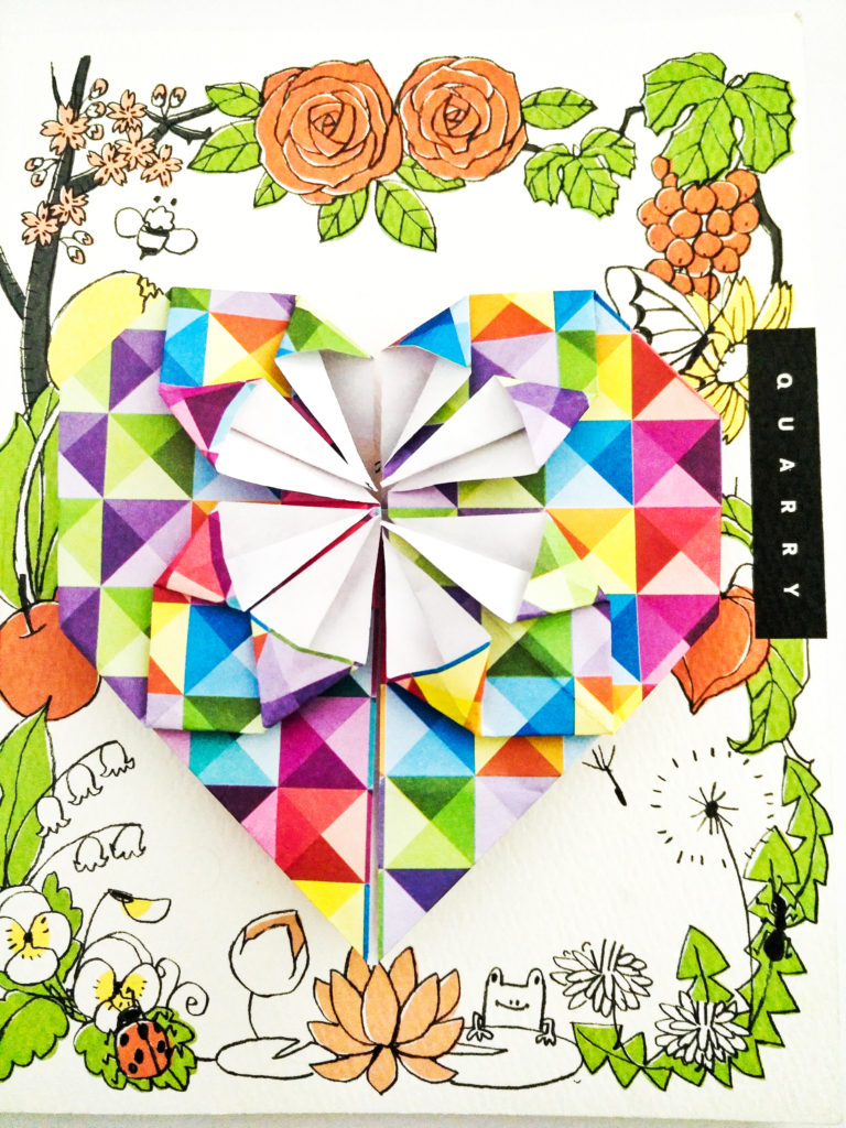 Valentine's day gift ideas origami heart