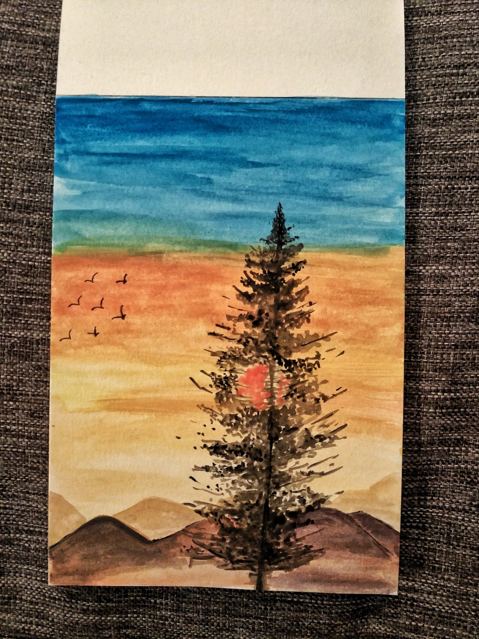 10 Painting Ideas for Beginners | Acrylic and Watercolor