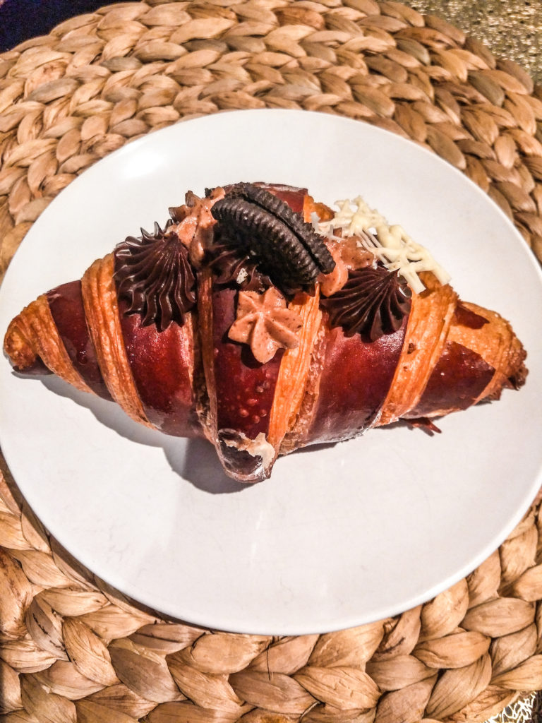 instagram worthy pretty chocolate croissant