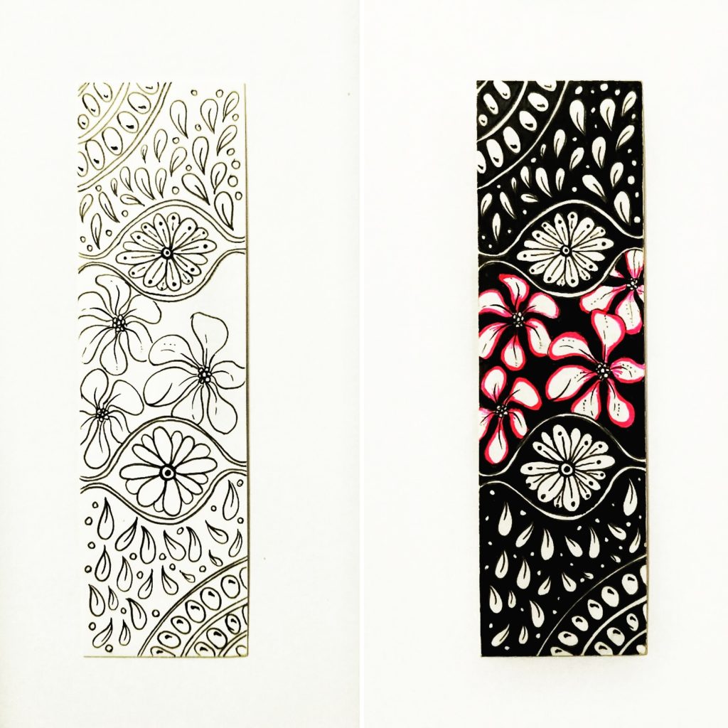 quick drawing ideas - zentangle artwork