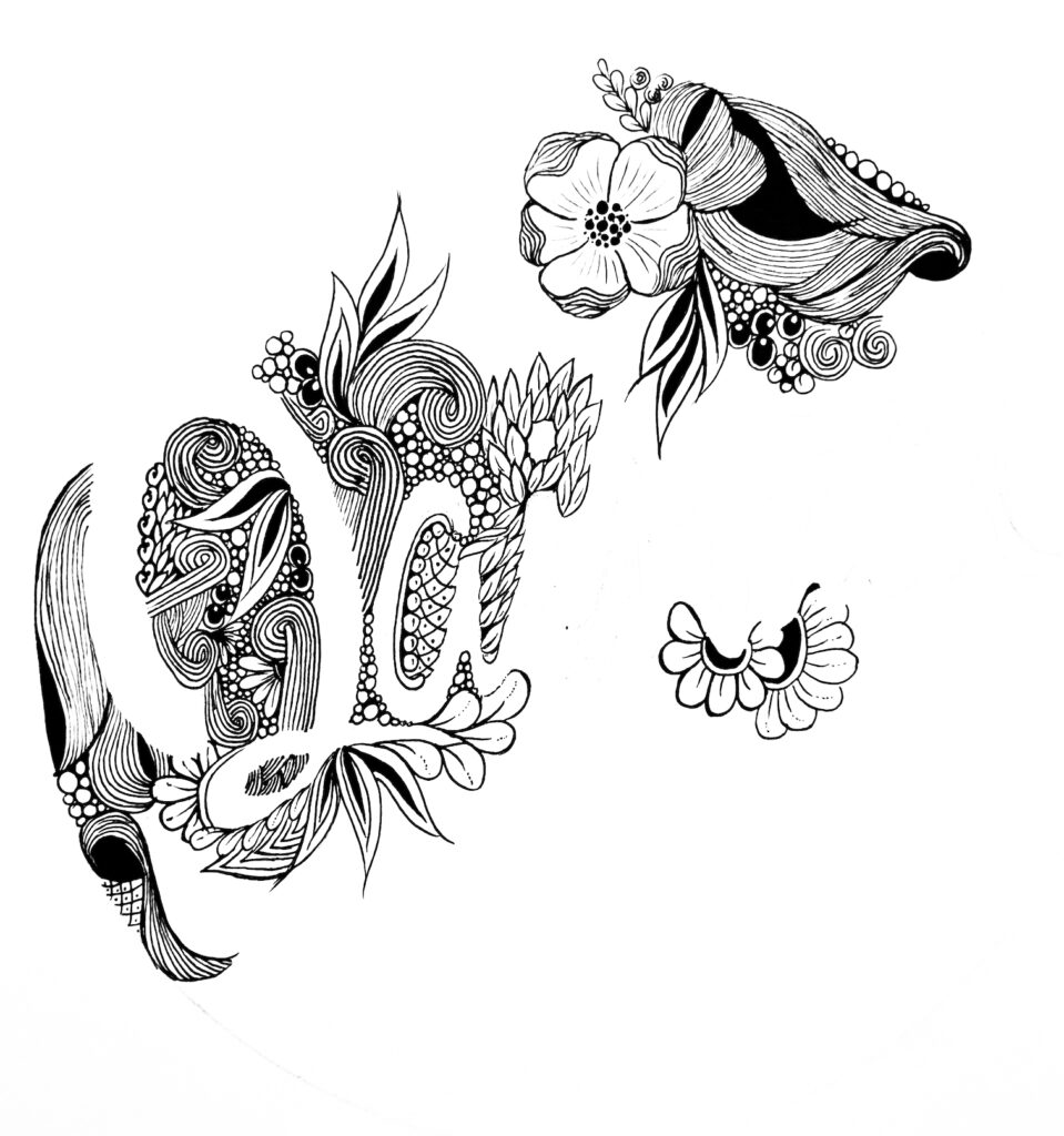 zentangle inspired artwork