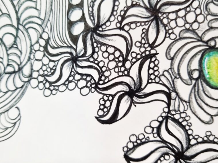 Easy Zentangle Patterns For Beginners Step By Step Art Tutorial
