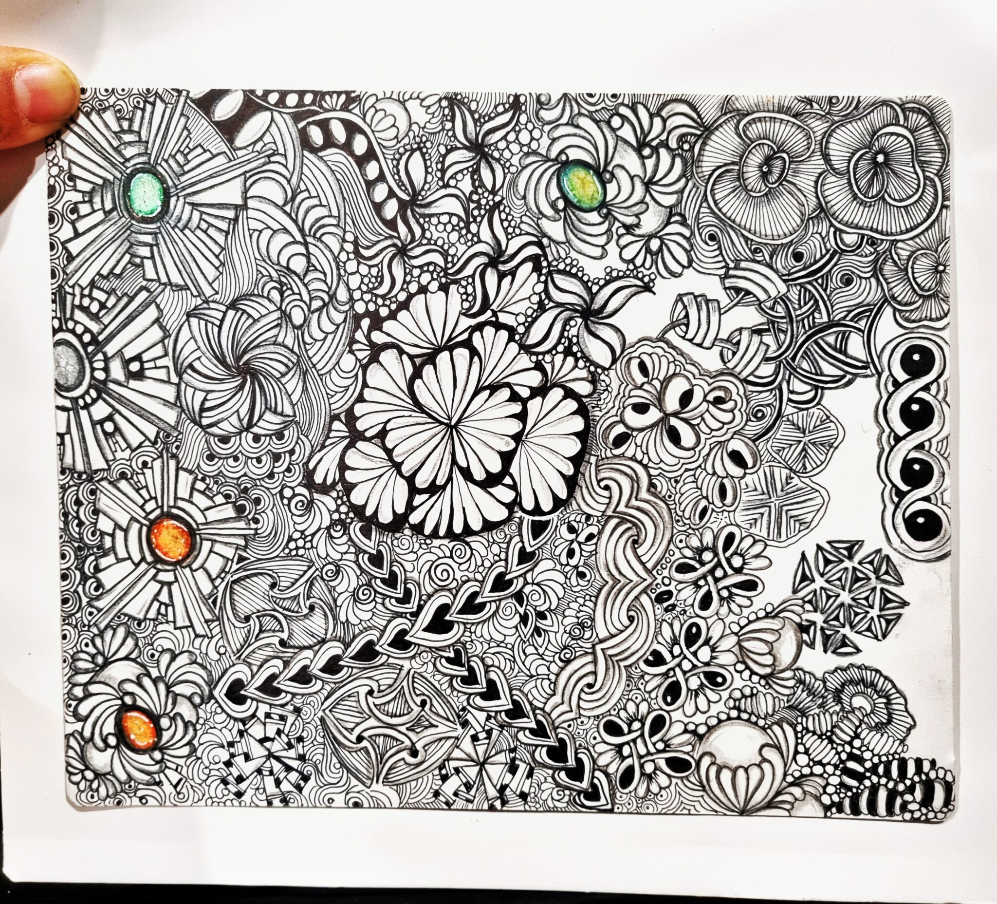 Xircus | A to Z of Zentangle Patterns | Tutorial
