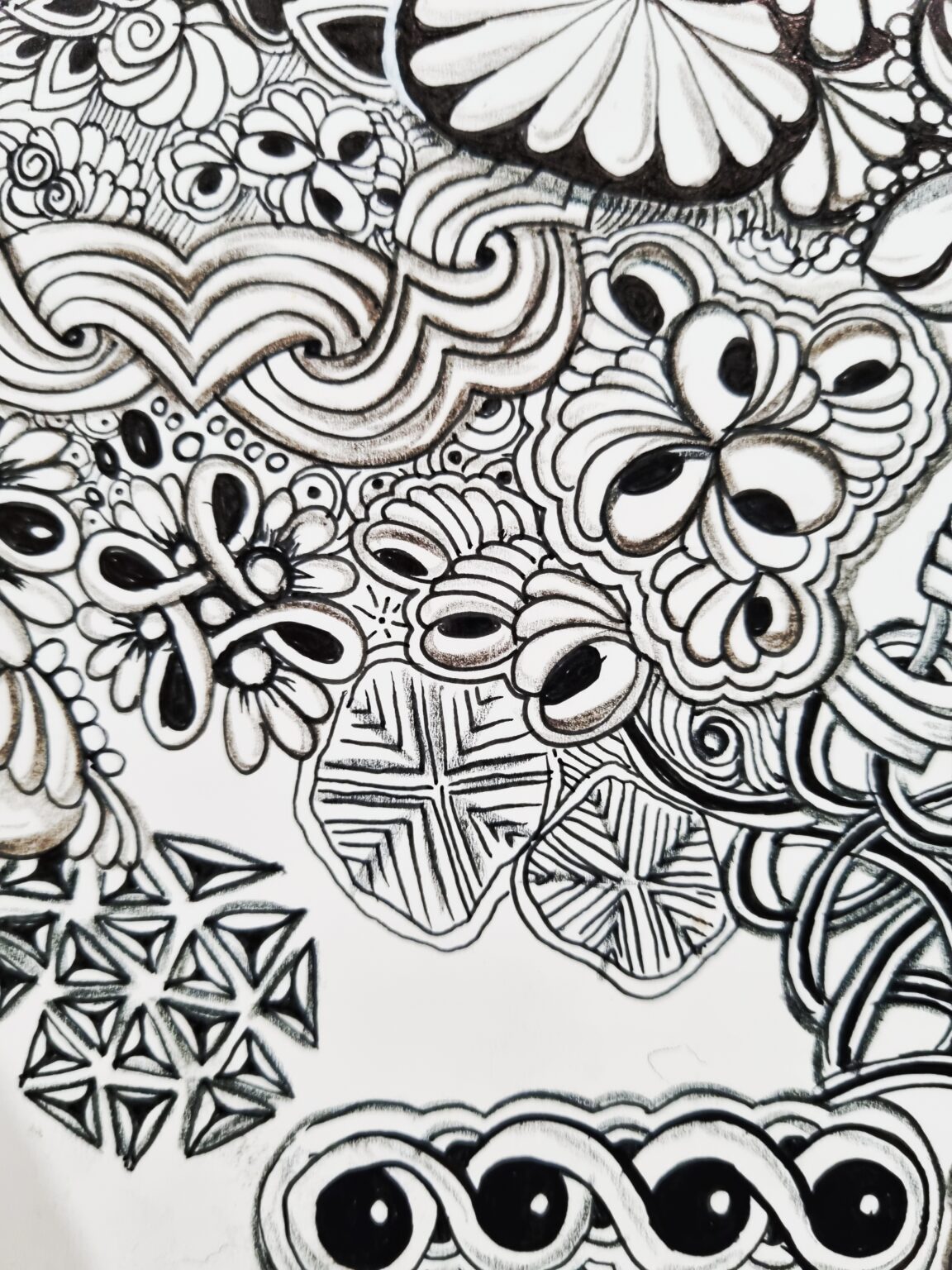 Xircus | A to Z of Zentangle Patterns | Tutorial