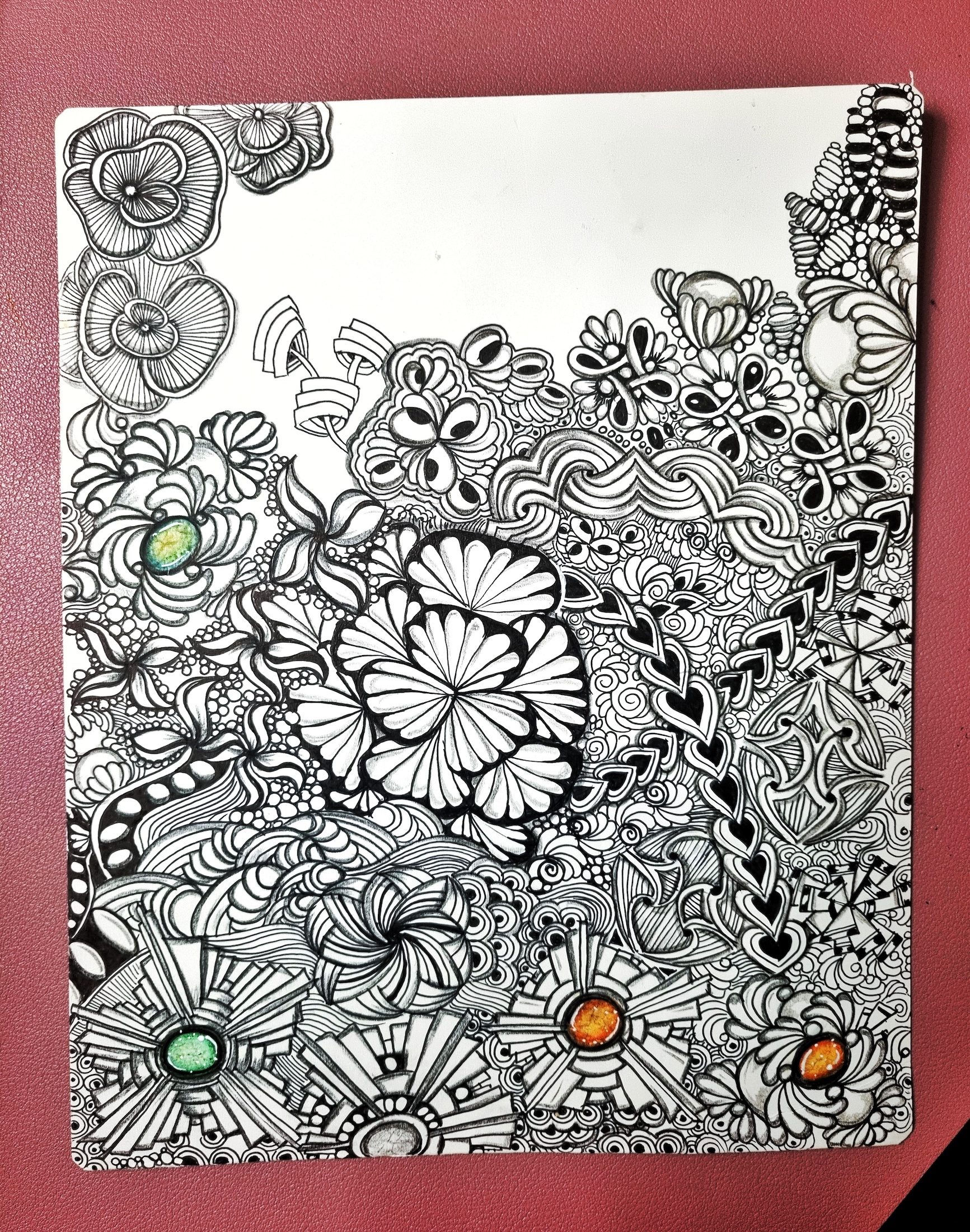 Rixty 3D | A to Z of Zentangle Patterns | Tutorial