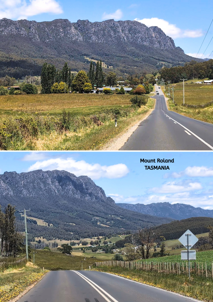 Mount Roland Sheffield Tasmania road trip